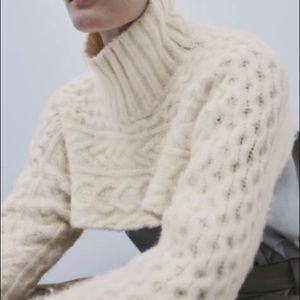 Zara Cropped Sweater